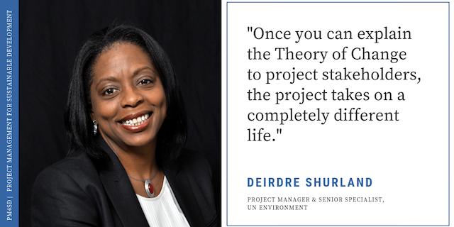 Deirdre Shurland UN Environment Theory of Change